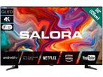 Salora 50QLEDTV - Ultra HD - 50 LCD - Google Android 9.0 -, Audio, Tv en Foto, Televisies, Verzenden, Nieuw