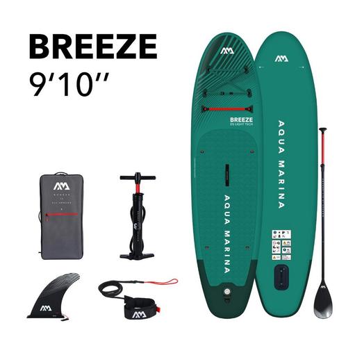 Aqua Marina Breeze 2025 opblaasbaar supboard set, Watersport en Boten, Overige Watersport en Boten, Nieuw, Verzenden
