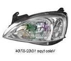 OPEL CORSA  C, 2000-2003 - KOPLAMP, TYC, H7 + H7, elektr..., Verzenden, Nieuw, Opel