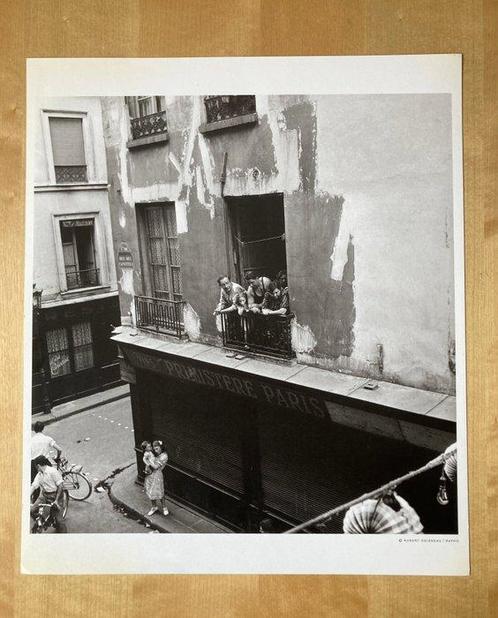 Robert Doisneau - Un 14 de juillet au balcon, rue des, Antiek en Kunst, Kunst | Schilderijen | Modern