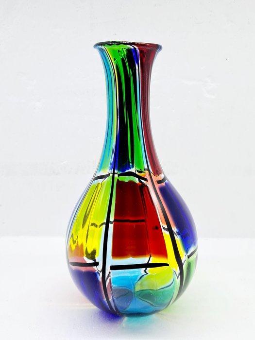 F&M Ballarin - Vaas - Glas, Antiek en Kunst, Antiek | Glas en Kristal