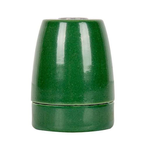 Fitting Keramiek Groen E27, Doe-het-zelf en Verbouw, Overige Doe-het-zelf en Verbouw, Ophalen of Verzenden
