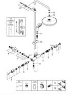 GROHE Vitalio Start Regendouche 250 - Ø 25 cm -, Verzenden, Zo goed als nieuw
