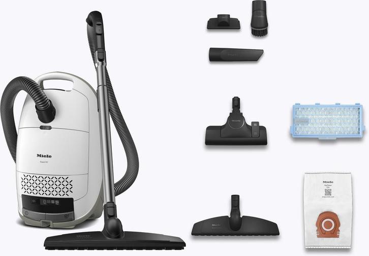 Miele Guard M1 ParquetXL Briljantwit stofzuiger - outlet, Witgoed en Apparatuur, Stofzuigers, Stofzuiger, Nieuw, Stofzak, Minder dan 1200 watt
