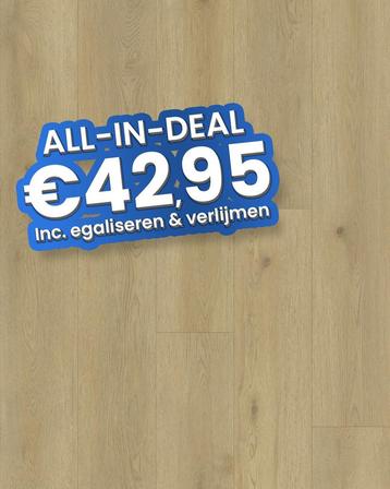 -21% | Actie vloer Plak PVC Plank Naturel eiken - OP = OP! | beschikbaar voor biedingen