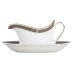 Wedgwood Shagreen Cocoa Sauskomschotel, Huis en Inrichting, Keuken | Servies, Verzenden, Nieuw, Overige materialen, Overige stijlen