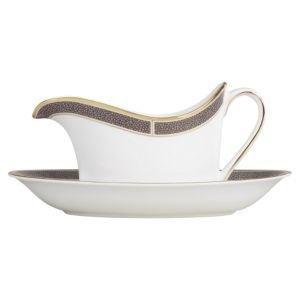 Wedgwood Shagreen Cocoa Sauskomschotel, Huis en Inrichting, Keuken | Servies, Nieuw, Overige materialen, Overige stijlen, Verzenden