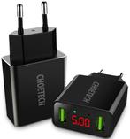 ChoeTech 2-Port USB Wall Charger with Digital, Ophalen of Verzenden, Nieuw