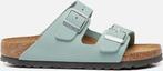 Birkenstock Arizona - 38 - slippers blauw Nubuck - Dames, Verzenden, Nieuw