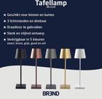 2dekans | BREND BR-2228 Draadloze Tafellamp voor Binnen en, Ophalen of Verzenden, Zo goed als nieuw