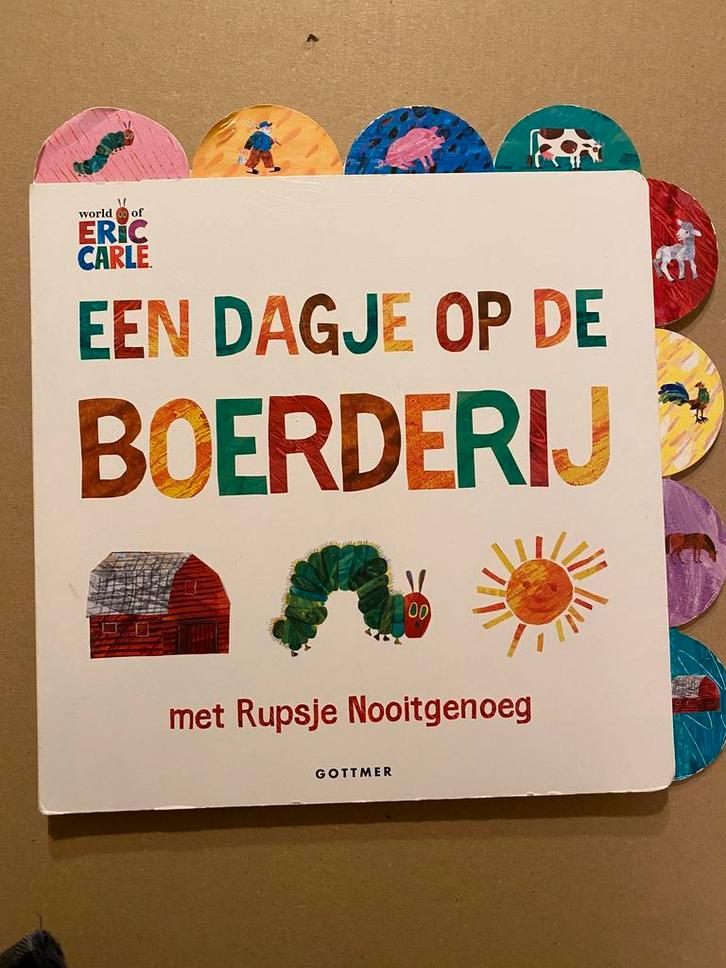 Een Dagje op de Boerderij met Rupsje Nooitgenoeg, Boeken, Kinderboeken | Baby's en Peuters, 3 tot 4 jaar, Gelezen, Ophalen of Verzenden