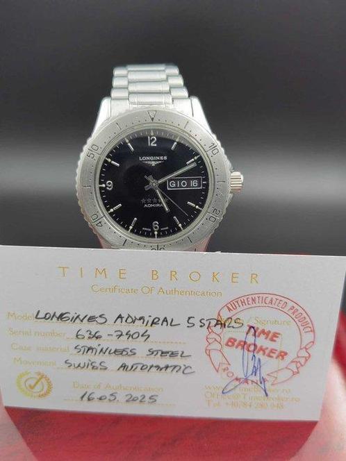 Longines - 5 Star Admiral - Zonder Minimumprijs - Heren -, Sieraden, Tassen en Uiterlijk, Horloges | Antiek