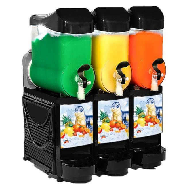 Sorbet-/Slushmachine | 3x 10L | LED-Verlichting | Nachtmodus, Zakelijke goederen, Horeca | Keukenapparatuur, Nieuw in verpakking