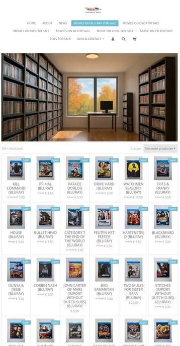 Keuze uit duizenden krasloze tweedehands blurays! beschikbaar voor biedingen