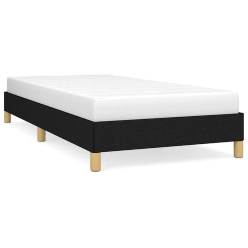 Zwart Bedframe 90x190 - Retourdeal - Budgetvriendelijk!, Huis en Inrichting, Slaapkamer | Bedden, 90 cm, 190 cm of minder, Zwart
