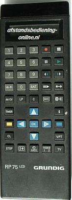 Afstandsbediening Grundig rp75 lcd, Ophalen of Verzenden, Nieuw, Origineel
