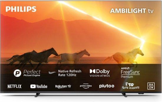 Philips 65PML9008 - 65 inch LED 4K Ultra HD 120 Hz Smart TV, Audio, Tv en Foto, Televisies, 100 cm of meer, Smart TV, 120 Hz, 4k (UHD)