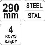 Yato Yt-6333 Staalborstel, Verzenden, Nieuw