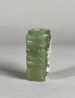 Figuur - Small jade ( untested) ornament - Harde steen -