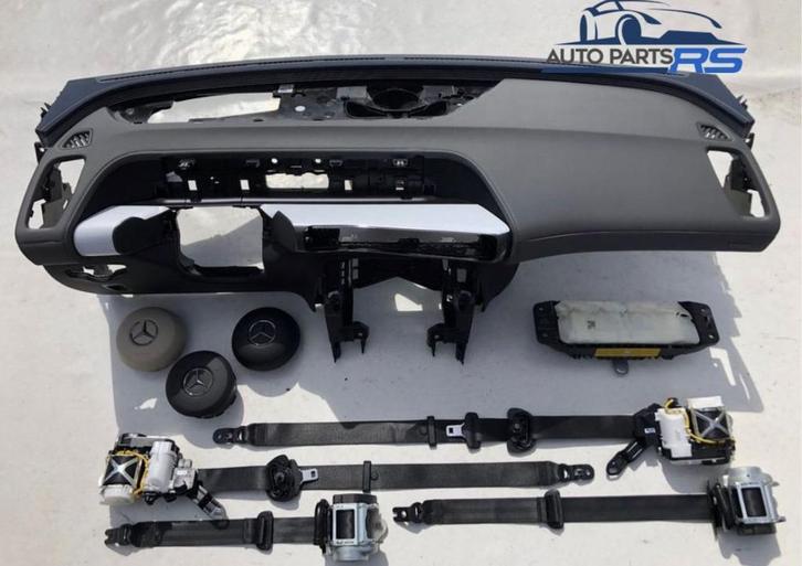 Dashboard + Airbags + Veiligheidsgordels Mercedes EQC, Auto-onderdelen, Dashboard en Schakelaars, Gebruikt, Mercedes-Benz, Verzenden