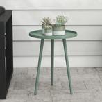 TRUUSK Bijzettafel Tuin, Weerbestendige Tuintafel Met Verhoo, Verzenden, Nieuw