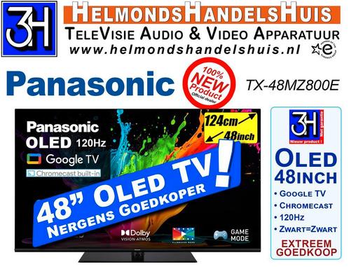 Panasonic | Oled TV | 48inch | Android | 120Hz | Nieuw €888, Audio, Tv en Foto, Televisies, 100 cm of meer, Smart TV, 120 Hz, 4k (UHD)