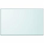 vidaXL Tafelblad van gehard glas 1000x620 mm rechthoekig, Huis en Inrichting, Tafels | Eettafels, Verzenden, Nieuw