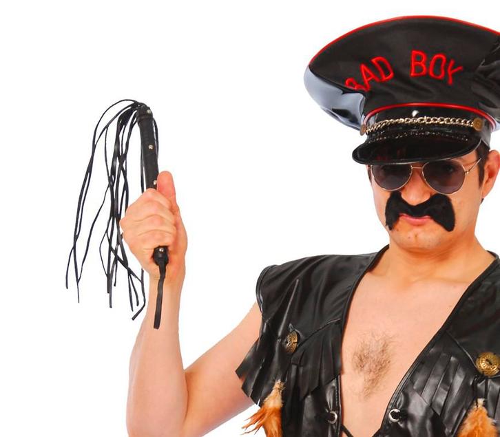 Zweep Kort 25cm, Hobby en Vrije tijd, Feestartikelen, Nieuw, Verzenden