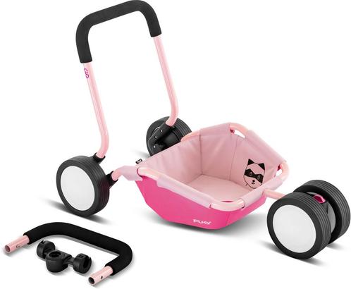 Puky TRAILY duwwagen met 4 wielen Retro Roze 1+, Kinderen en Baby's, Speelgoed | Buiten | Voertuigen en Loopfietsen, Nieuw, Verzenden