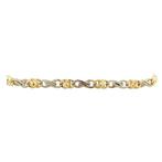 Gouden armband 20.5 cm 14 krt, Sieraden, Tassen en Uiterlijk, Armbanden, Verzenden, Zo goed als nieuw, Goud, Goud