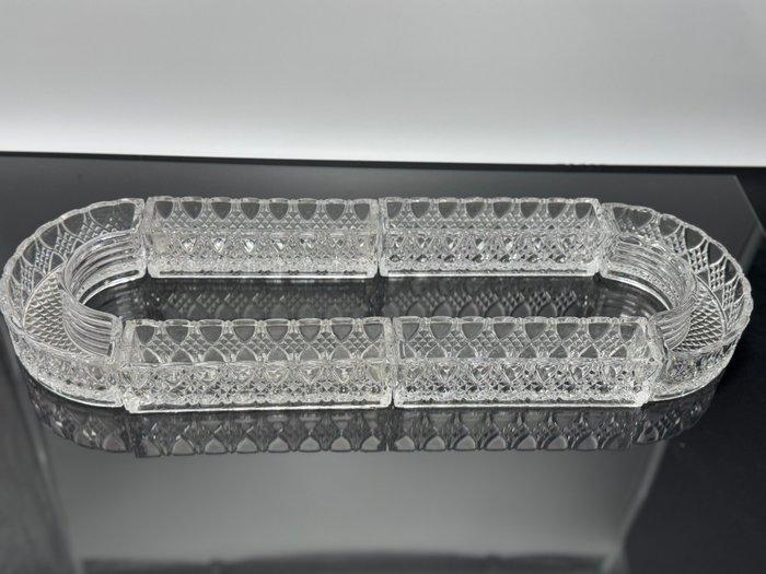 Val Saint Lambert - Middentafel (6) - Kristal - Tafelcentrum, Antiek en Kunst, Antiek | Glas en Kristal