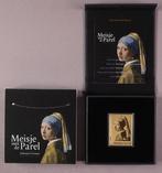 Nederland - gouden postzegel Meisje met de parel Johannes, Postzegels en Munten, Postzegels | Nederland, Gestempeld