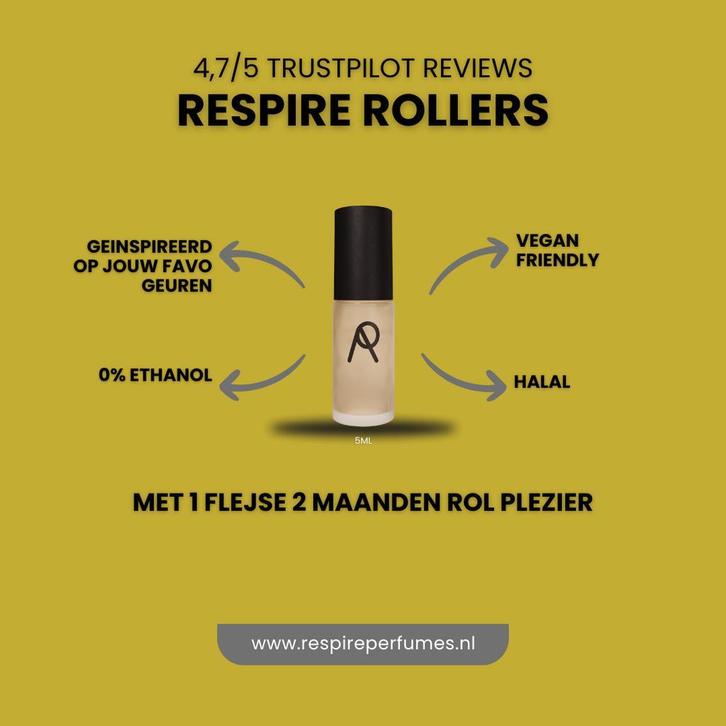 Luxe Parfumrollers – Geïnspireerd op High-End Geuren | Respi, Sieraden, Tassen en Uiterlijk, Uiterlijk | Parfum, Nieuw, Verzenden
