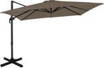 Tweedekans | VONROC Premium Zweefparasol Pisogne 300x300cm –, Doe-het-zelf en Verbouw, Gereedschap | Overige machines, Ophalen of Verzenden