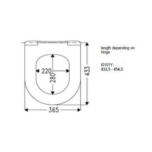 Closetzitting Plieger Verkort Compact Wit, Doe-het-zelf en Verbouw, Sanitair, Ophalen of Verzenden