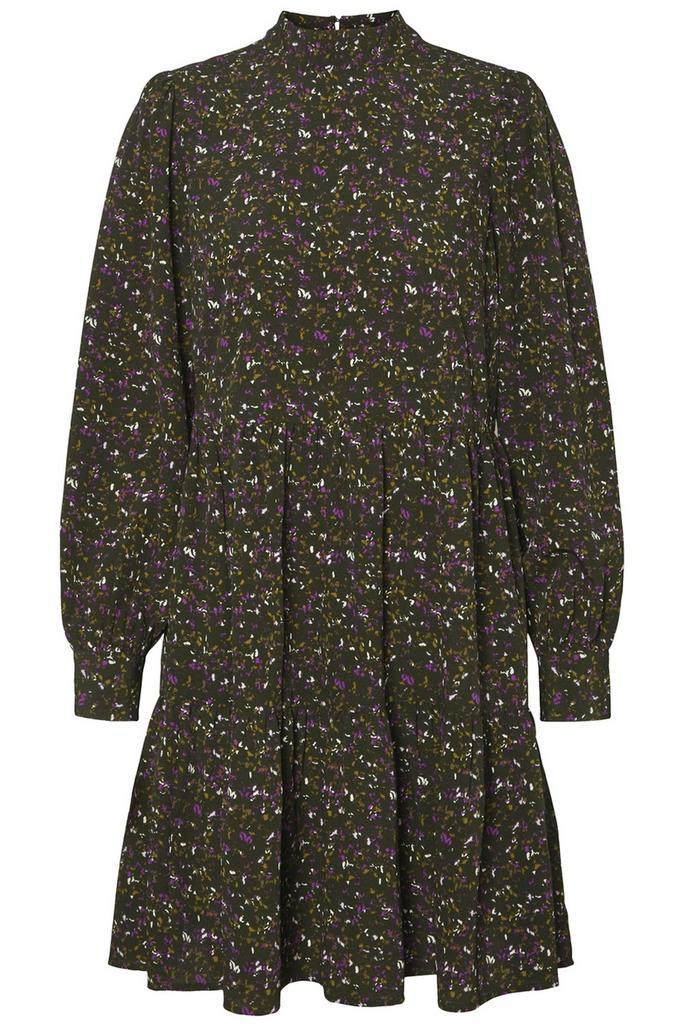 VERO MODA curve ruche jurk VMRENEE Maat:, Kleding | Dames, Jurken, Overige kleuren, Nieuw, Verzenden