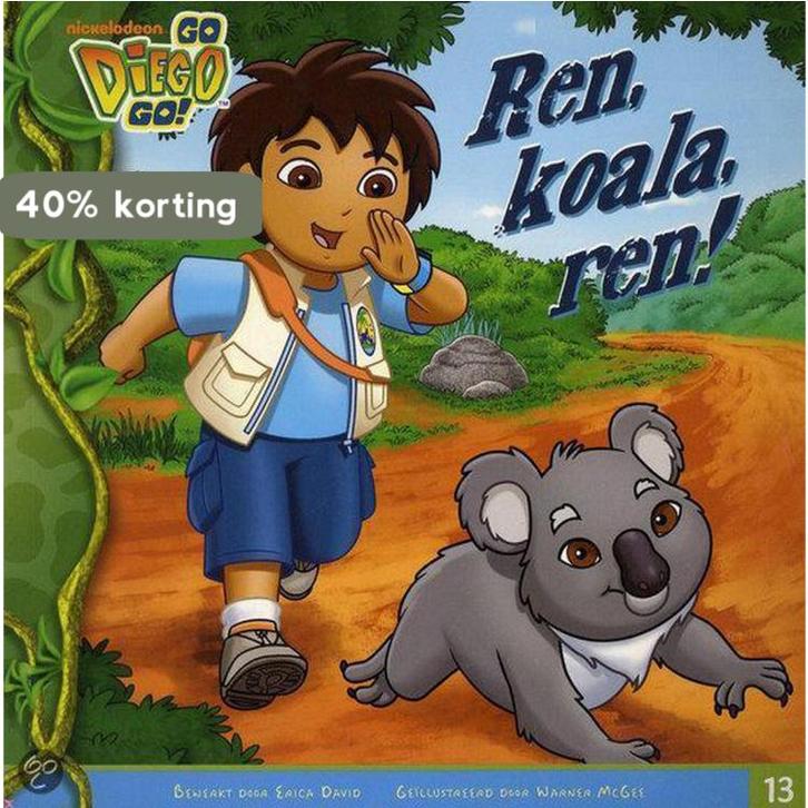 Ren Koala ren / Diego 9789089417435 Erica David, Boeken, Kinderboeken | Kleuters, Zo goed als nieuw, Verzenden