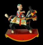 Gama - Blikken speelgoed - Clown op Paard - Duitsland, Antiek en Kunst, Antiek | Speelgoed