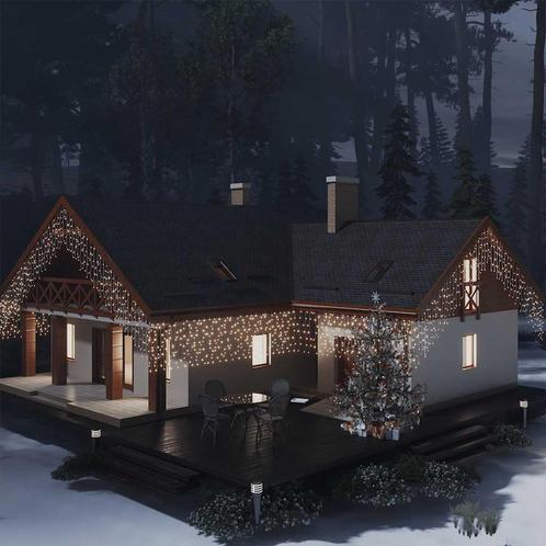 Warmwit Lichtgordijn 400 LEDs - Retourdeal Voor de Creat..., Tuin en Terras, Buitenverlichting, Netvoeding, Minder dan 50 watt