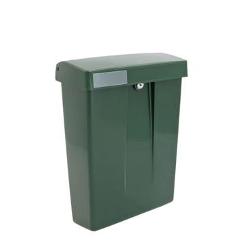 Intersteel Summus wandbrievenbus kunststof - groen RAL6009 beschikbaar voor biedingen