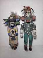 2 Poppen in de stijl van de Hopi-kachina (Zonder