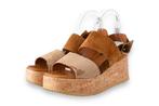 VIA VAI Sandalen in maat 40 Bruin | 10% extra korting, Kleding | Dames, Schoenen, Bruin, Verzenden, Sandalen of Muiltjes, Zo goed als nieuw
