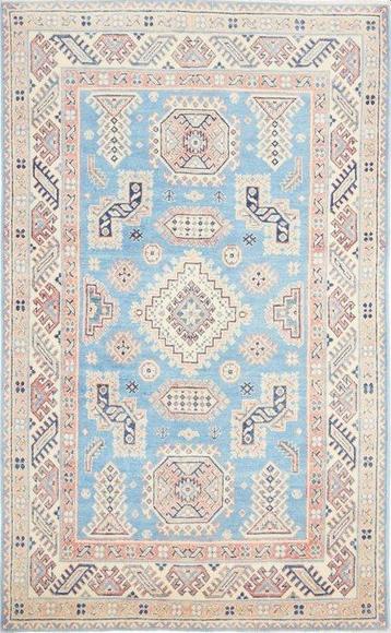 Kazak - Vloerkleed - 194 cm - 118 cm - Handgemaakt -