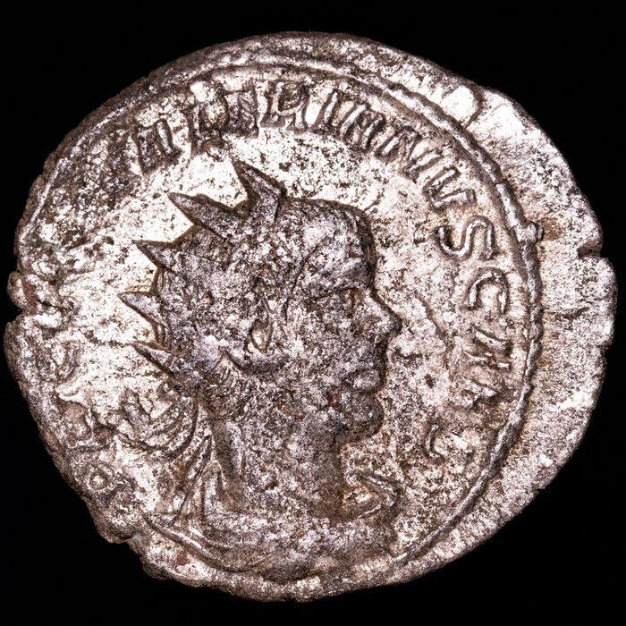 Romeinse Rijk. Valerian II (+ 258 n.Chr.). Antoninianus, Postzegels en Munten, Munten | Europa | Niet-Euromunten