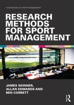 9780415572569 | Research Methods for Sport Management, Boeken, Verzenden, Nieuw