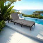 Wicker ligbed Sofia - zwart, Tuin en Terras, Verzenden, Nieuw