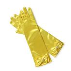 Prinsessenjurk - Handschoenen met strik - Geel, Nieuw, Ophalen of Verzenden