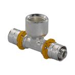 Uponor MLC perskoppeling T stuk 20 x 1/2 x 20 binnendraad, Ophalen of Verzenden, Nieuw