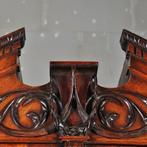 Strak Hollands Kabinet met fronton overgangsperiode ca 1800, Antiek en Kunst, Ophalen of Verzenden