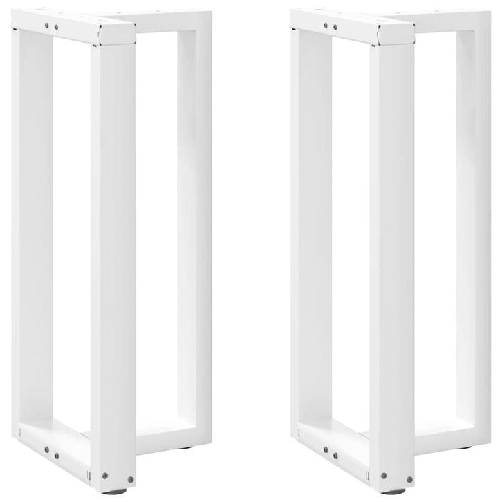 vidaXL Bartafelpoten 2 st T-vormig 50x35x(90-91) cm staal, Huis en Inrichting, Tafelonderdelen, Nieuw, Verzenden